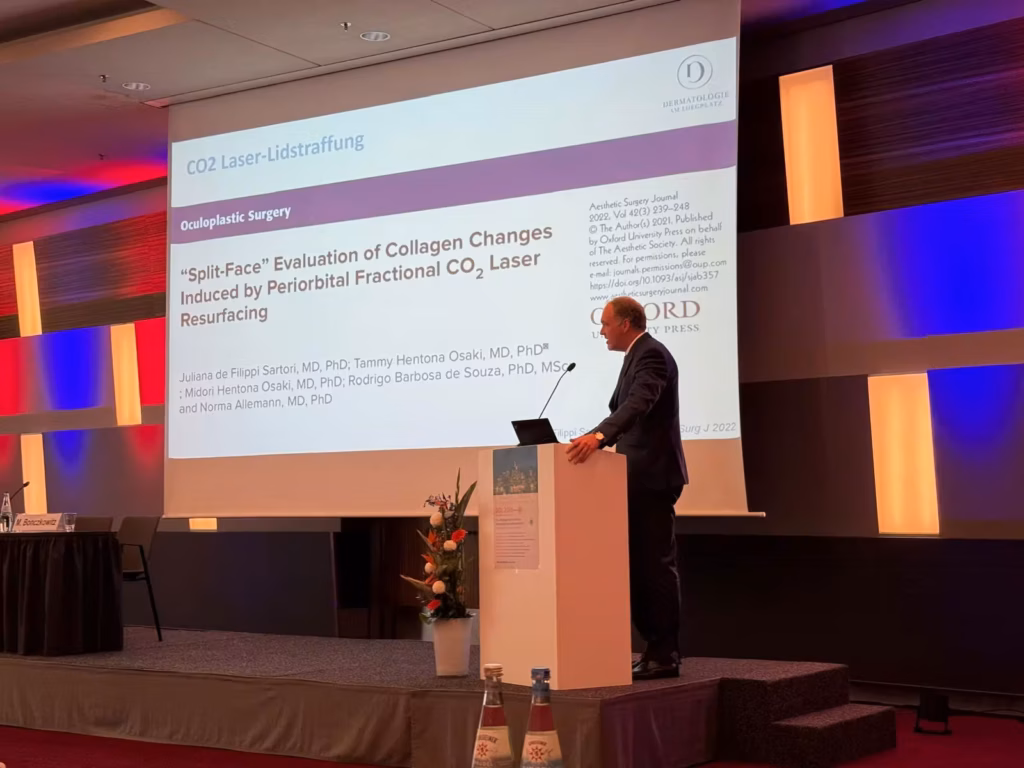 CO2 Laser Lidstraffung Prof. Dr. Peter Arne Gerber