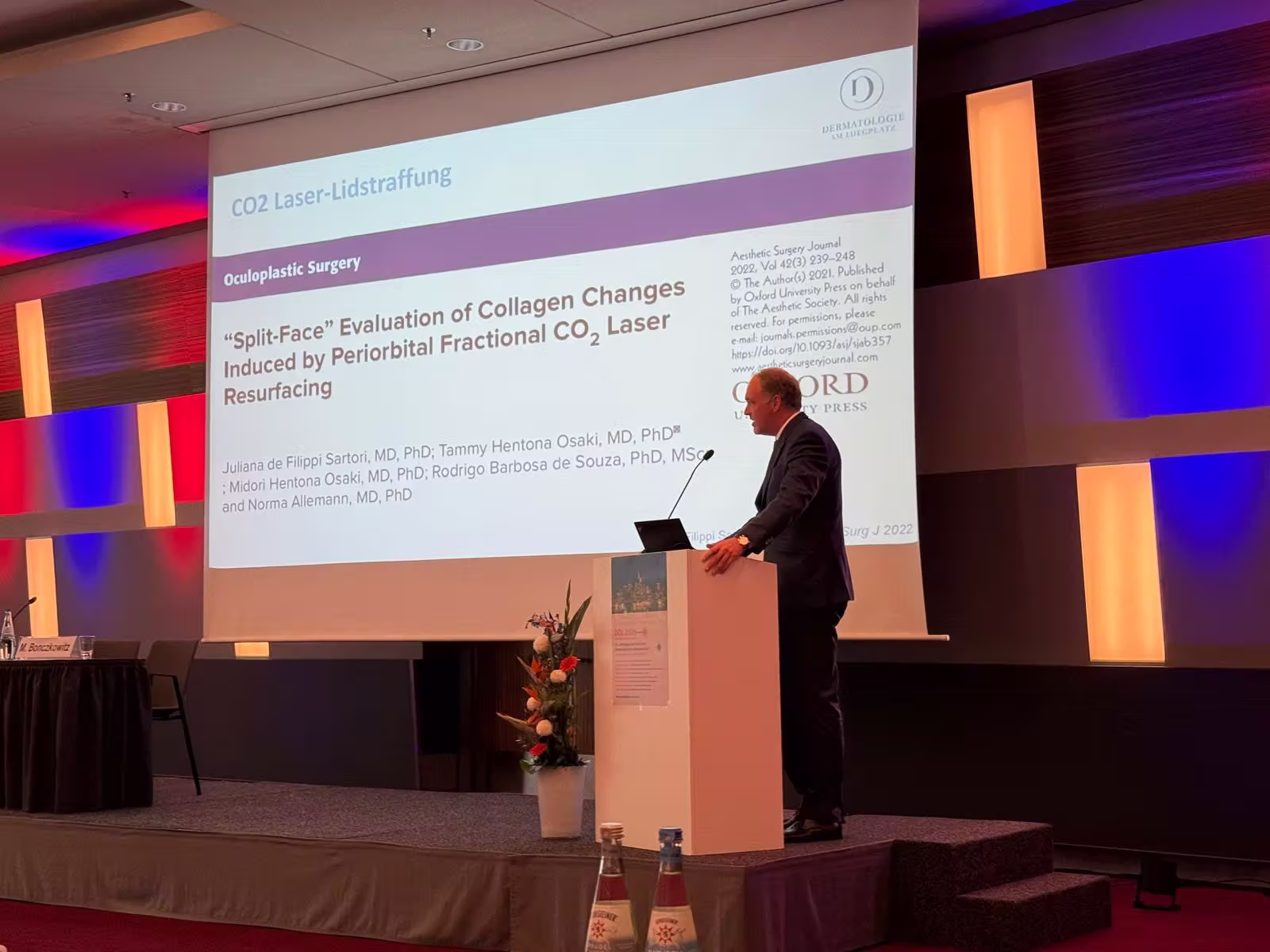 CO2 Laser Lidstraffung Prof. Dr. Peter Arne Gerber